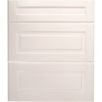 Двери для шкафа Delinia «Леда белая» 80x70 см, МДФ, цвет белый, 3 шт.