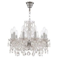 Люстра подвесная Bohemia Ivele Crystal 105.10.141.Ni E14 10 ламп 20 м²