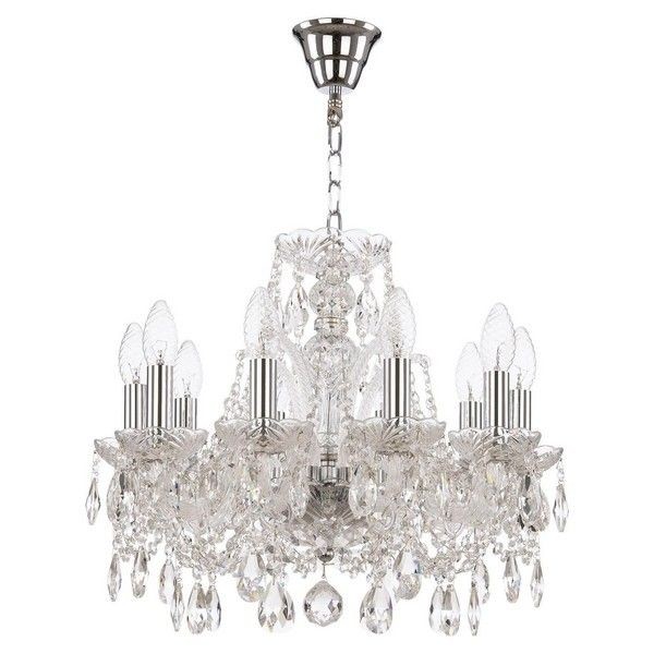 Люстра подвесная Bohemia Ivele Crystal 105.10.141.Ni E14 10 ламп 20 м²