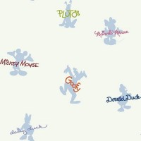Виниловые обои York Wallcoverings голубые DK5939 0.52 м
