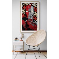 Постер Просто Постер Железный Человек : Iron Man - ретро 50х70 см