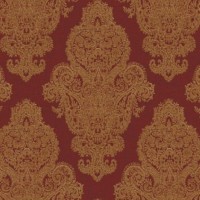 Обои бумажные York Wallcoverings Middlebury II красные ME0121 0.68 м
