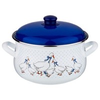 Кастрюля Agness Гуси 951-034, 6 л
