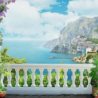 Фотообои Divino Decor Балкон B-050 300х270 см