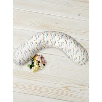 Подушка AmaroBaby для беременных Техас 170х25 см, холлофайбер