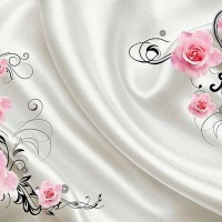 Фотообои Divino Decor Шелк и розы L-062 400х270 см