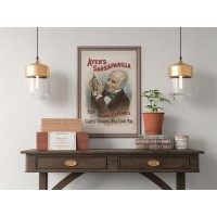 Плакат "34;Просто Постер "34; Ayer "39;s sarsaparilla 90x120 в подарочном тубусе 648740556541