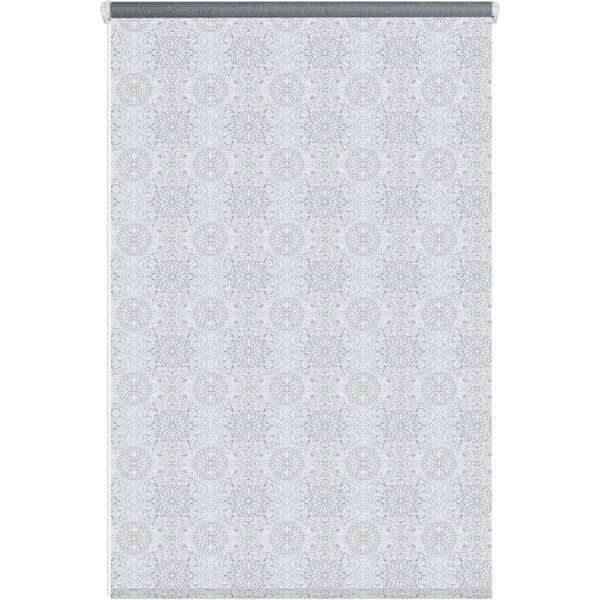 Штора рулонная Neo Classic Мандала 100x160 см серая
