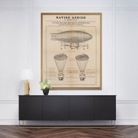 Плакат "34;Просто Постер "34; Воздушный корабль 90x120 в подарочном тубусе 181596599171