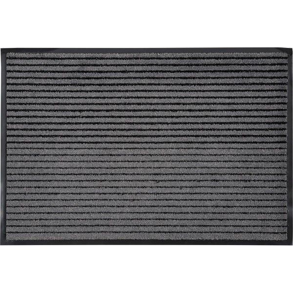 Коврик «Clean Stripe», 60x90 см, ПВХ/полипропилен, цвет серый