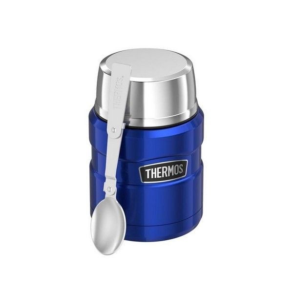 Термос из нерж. стали с ложкой Thermos SK3000BL 470 мл