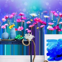 Фотообои Urban Style Небесные цветы UST3006 300х270 см
