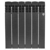 Радиатор Royal Thermo BiLiner 500 6 секций, Noir Sable
