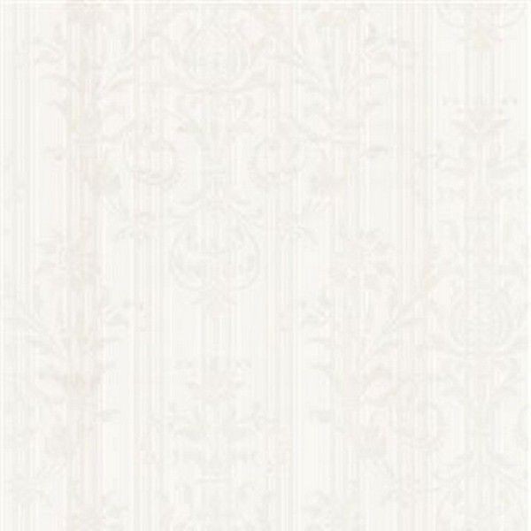 Обои виниловые Aura Silk Collection I белые 0.53 м CS27363