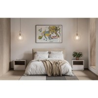 Плакат "34;Просто Постер "34; Карта и осьминог 90x120 в подарочном тубусе 474755418261