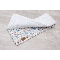 Плед детский AmaroBaby Растём вместе Ламы 95х85 см, бязь