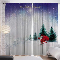 Комплект штор JoyArty Подарки приближаются p_78631, 290х180 см