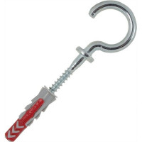 Дюбель универсальный Duopower 5x25 мм, полукольцо, 8 шт.