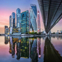 Фотообои Divino Decor Москва-Сити K-066 300х270 см
