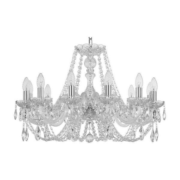 Люстра потолочная Bohemia Ivele Crystal 101.12.240.Ni E14 12 ламп 24 м²