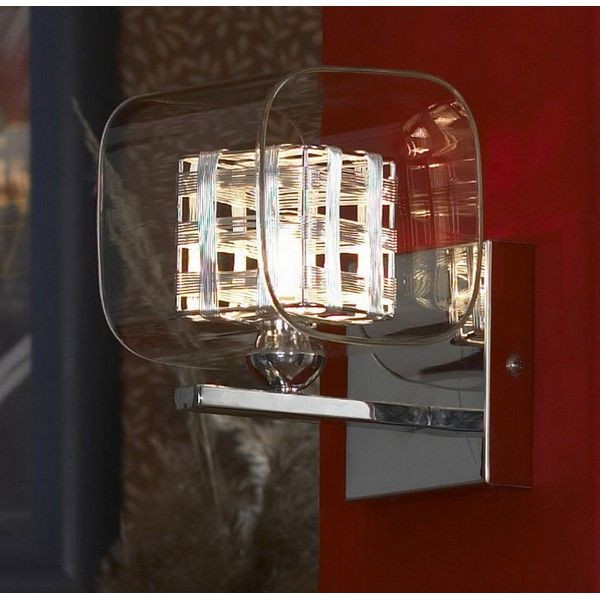 Бра LUSSOLE LSC-8001-01 E14 цвет Прозрачный