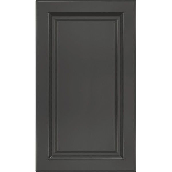 Дверь для шкафа Delinia ID «Мегион» 45x77 см, МДФ, цвет тёмно-серый