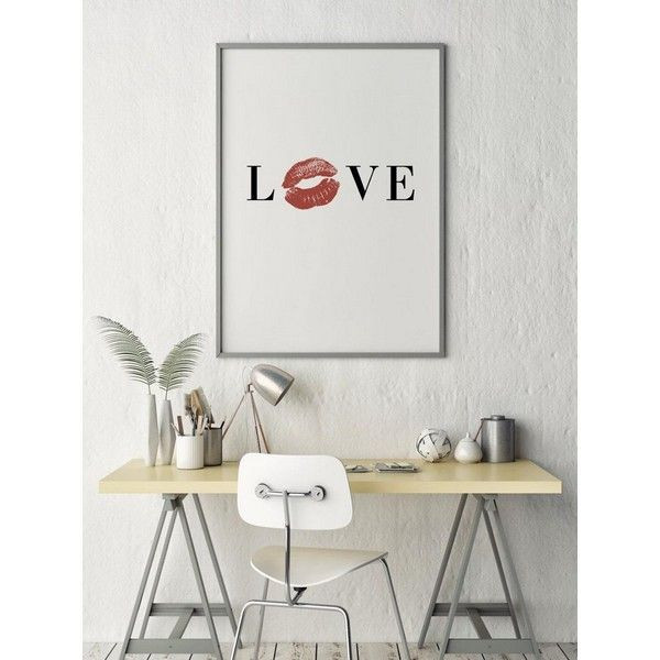 Плакат "34;Просто Постер "34; Love 90x120 в подарочном тубусе 530137381681