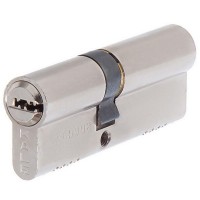 Цилиндр ключ/ключ 40х40 никель,164 OBS SNE/80