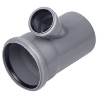 Тройник O 110x50/45° полипропилен