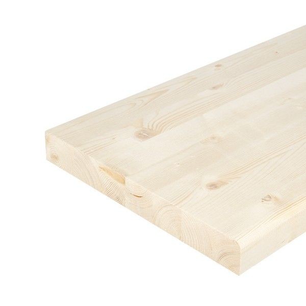 Ступень 38x300x900 мм хвоя сорт AB сращенная