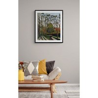 Плакат "34;Просто Постер "34; Берег реки Бьевр 90x120 в подарочном тубусе 427927592251