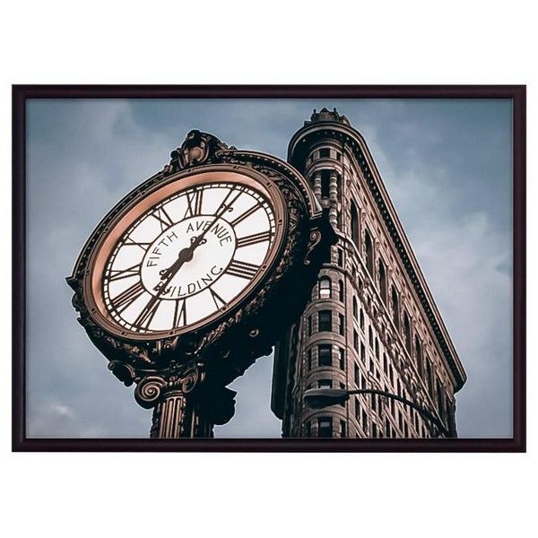 Постер Дом Корлеоне Часы Fifth Avenue 07-0124-50х70, 50х70 см