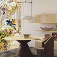Фотообои Urban Style Певчие птички UST1017 100х270 см