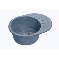 Кухонная мойка GranFest R-580 L RONDOR-580 L графит