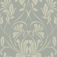 Обои флизелиновые York Wallcoverings Brocades&Damasks серые DM8732 0.68 м