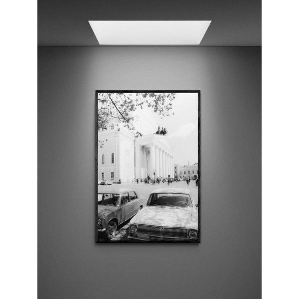 Постер "34;Просто Постер "34; Большой театр 90x120 в подарочном тубусе Металл