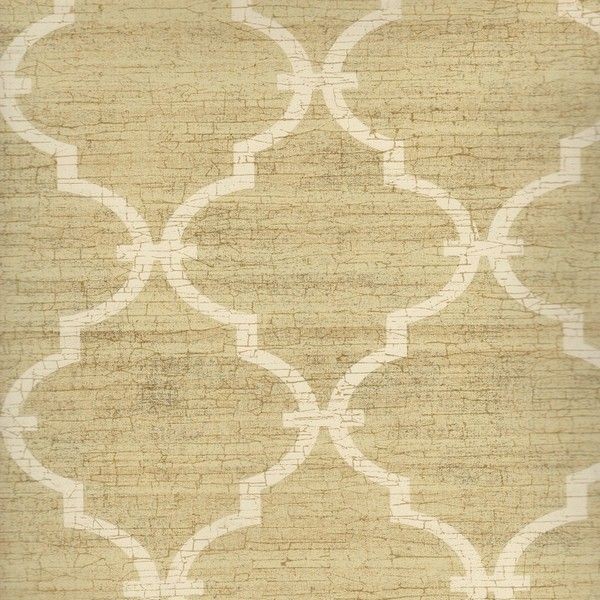 Виниловые обои York Wallcoverings бежевые GU1896 0.68 м