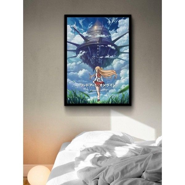 Постер "34;Просто Постер "34; Мастера Меча онлайн. Асуна 90x120 в подарочном тубусе Металл