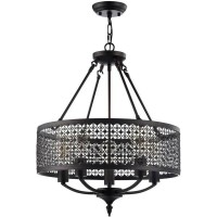 Люстра Freya Conte FR4166-PL-05C-BL E27 5 ламп 20 м²