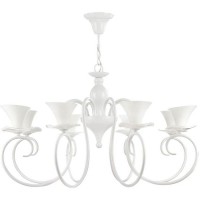 Люстра Freya Fabre FR2001-PL-08-W E14 8 ламп 21 м²