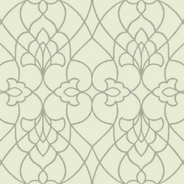 Флизелиновые обои York Wallcoverings серые DN3733 0.68 м