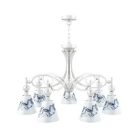 Люстра Maytoni Eclectic 13 M2-07-WM-LMP-O-10 E14 7 ламп 16 м²