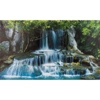 Картина на холсте «Водопад» 60x100 см