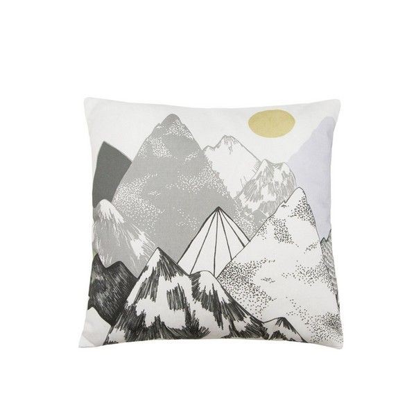 Подушка декоративная AMARO HOME HOME-2501NT-Al 40х40 (Альпы) цвет белый