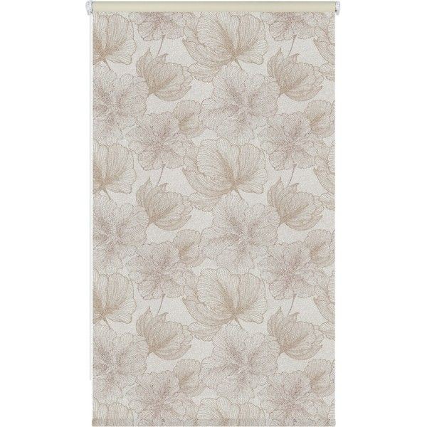 Штора рулонная Nature Китайская роза 60x160 см бежевая