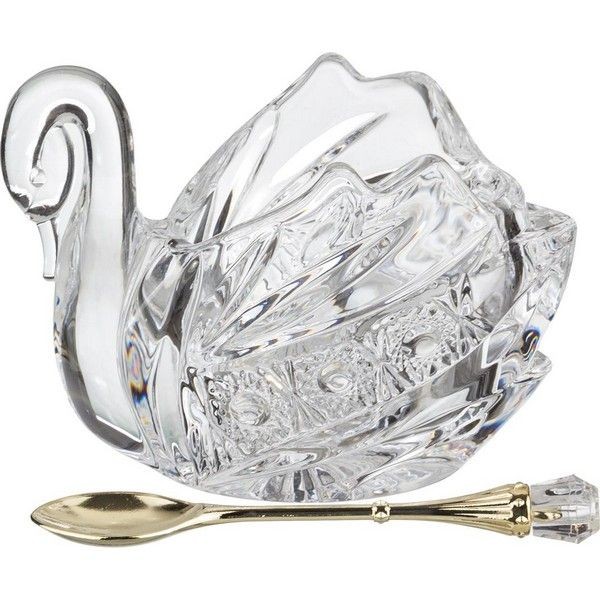 Икорница Lefard Лебедь Muza Crystal 195-112