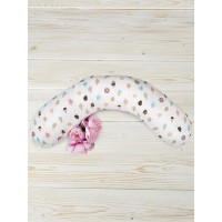 Подушка AmaroBaby для беременных Эскимо 170х25 см, холлофайбер