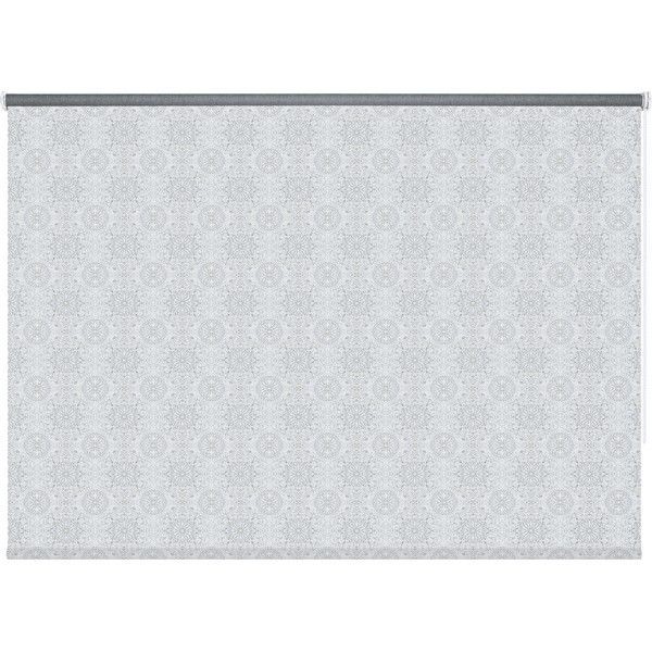 Штора рулонная Neo Classic Мандала 120x175 см серая