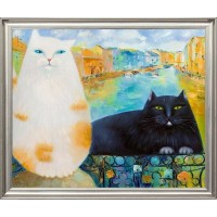 Картина на холсте Русская коллекция На Фонтанке КГ-х2, 68х58 см