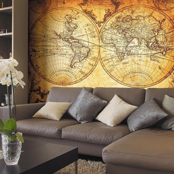 Фотообои Urban Style Старинная карта UST0510 200х180 см